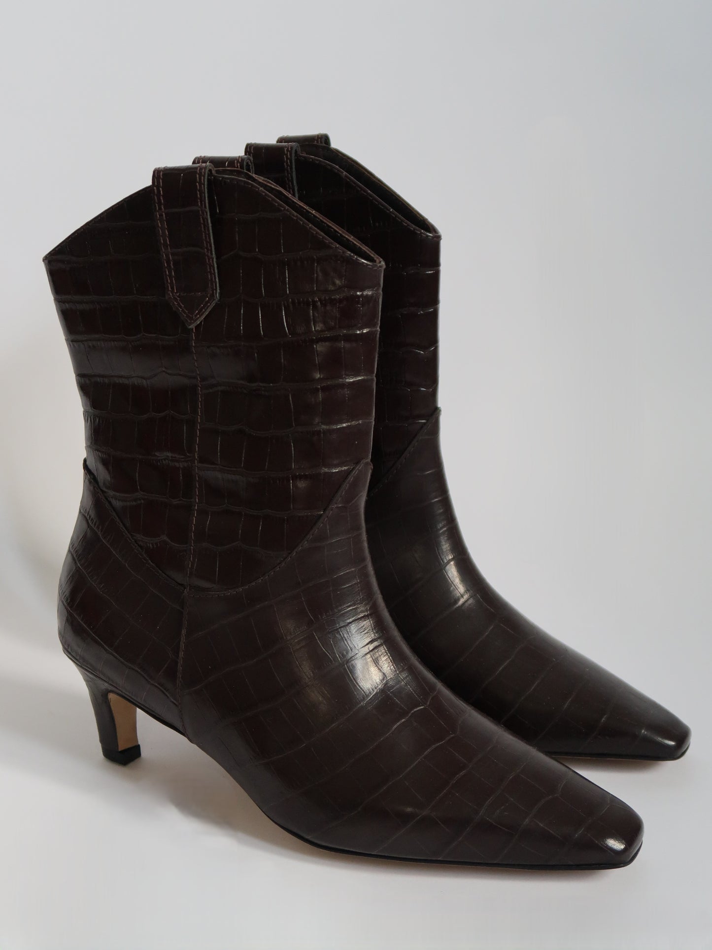 Ryder Croco Brown - SHOEZ