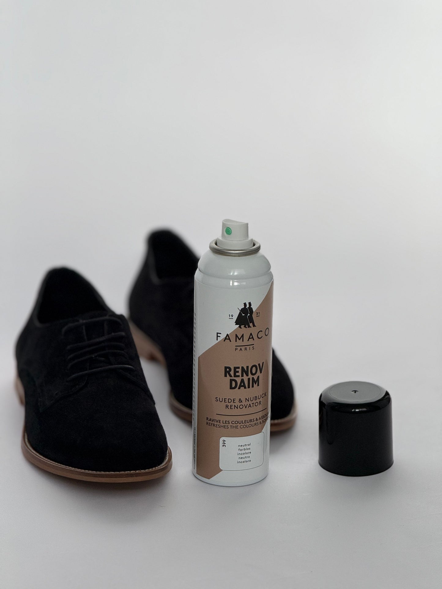 ספריי שקוף לחידוש צבע לזמש/נובוק