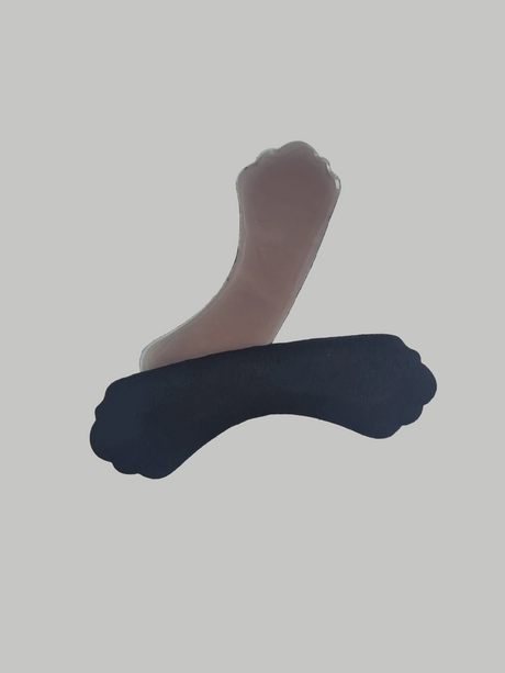 כרית סיליקון שחורה אחורית - זוג