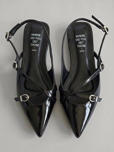 Darcy Black Pantent