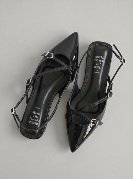Darcy Black Pantent