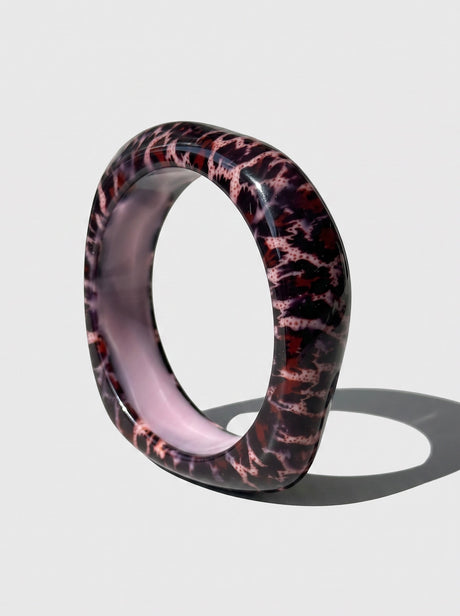 צמיד גיאומטרי מנומר בהיר