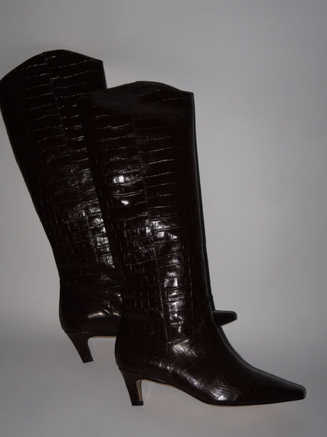Nubia Croco Brown