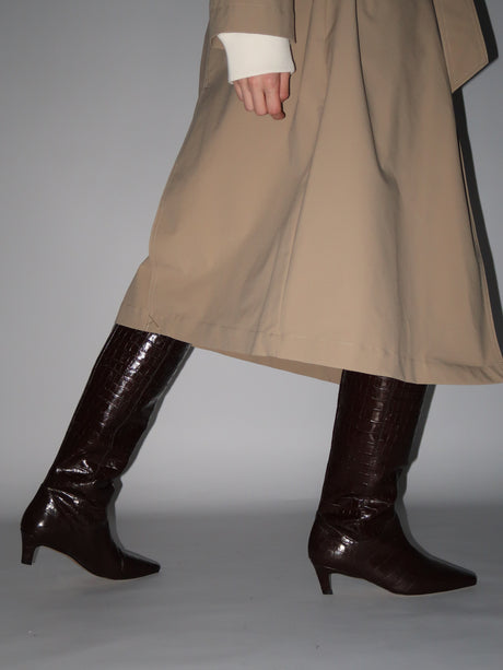 Nubia Croco Brown