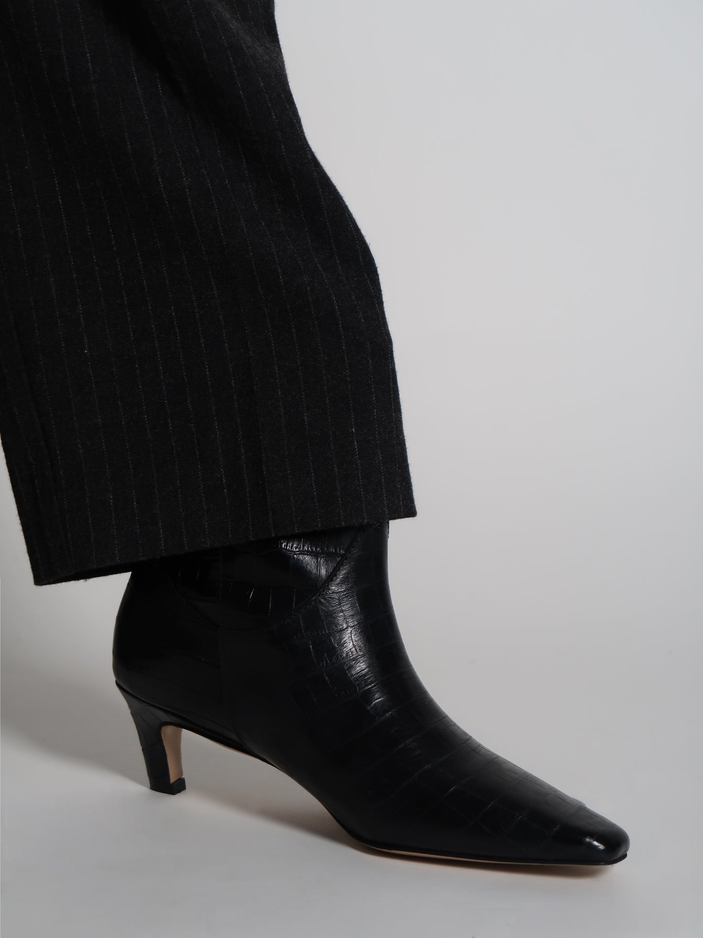 Ryder Croco Black - SHOEZ