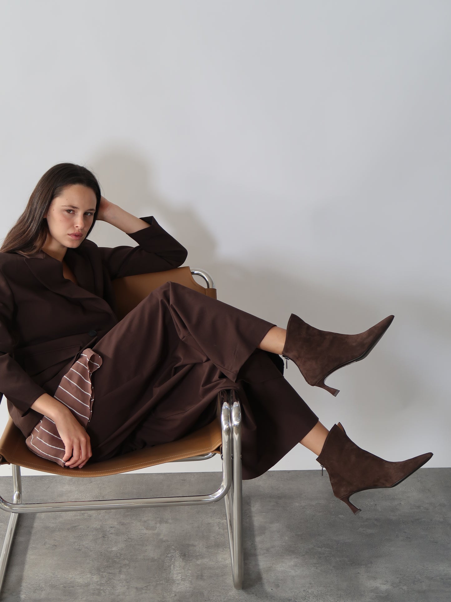 Elena Dark Brown - SHOEZ