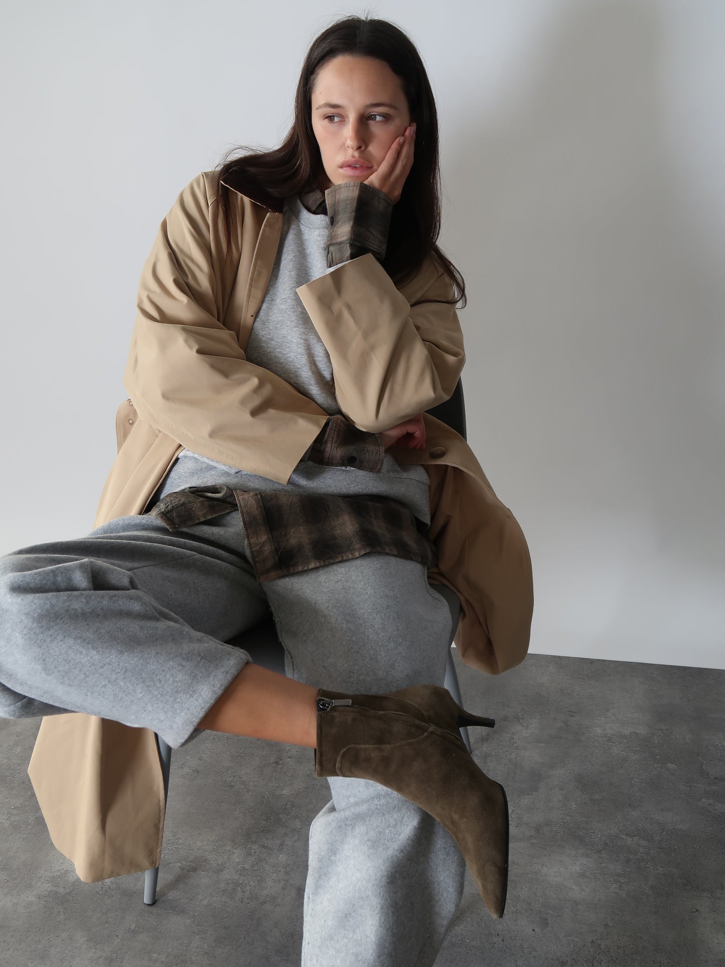 Donatella Khaki - SHOEZ