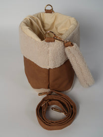 תיק באקט חום טדי