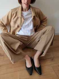 Capsule - Elle Black Flat