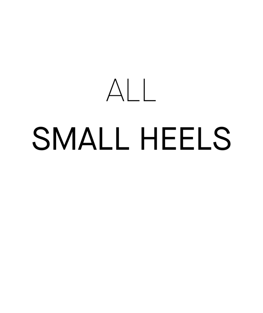 Small Heels