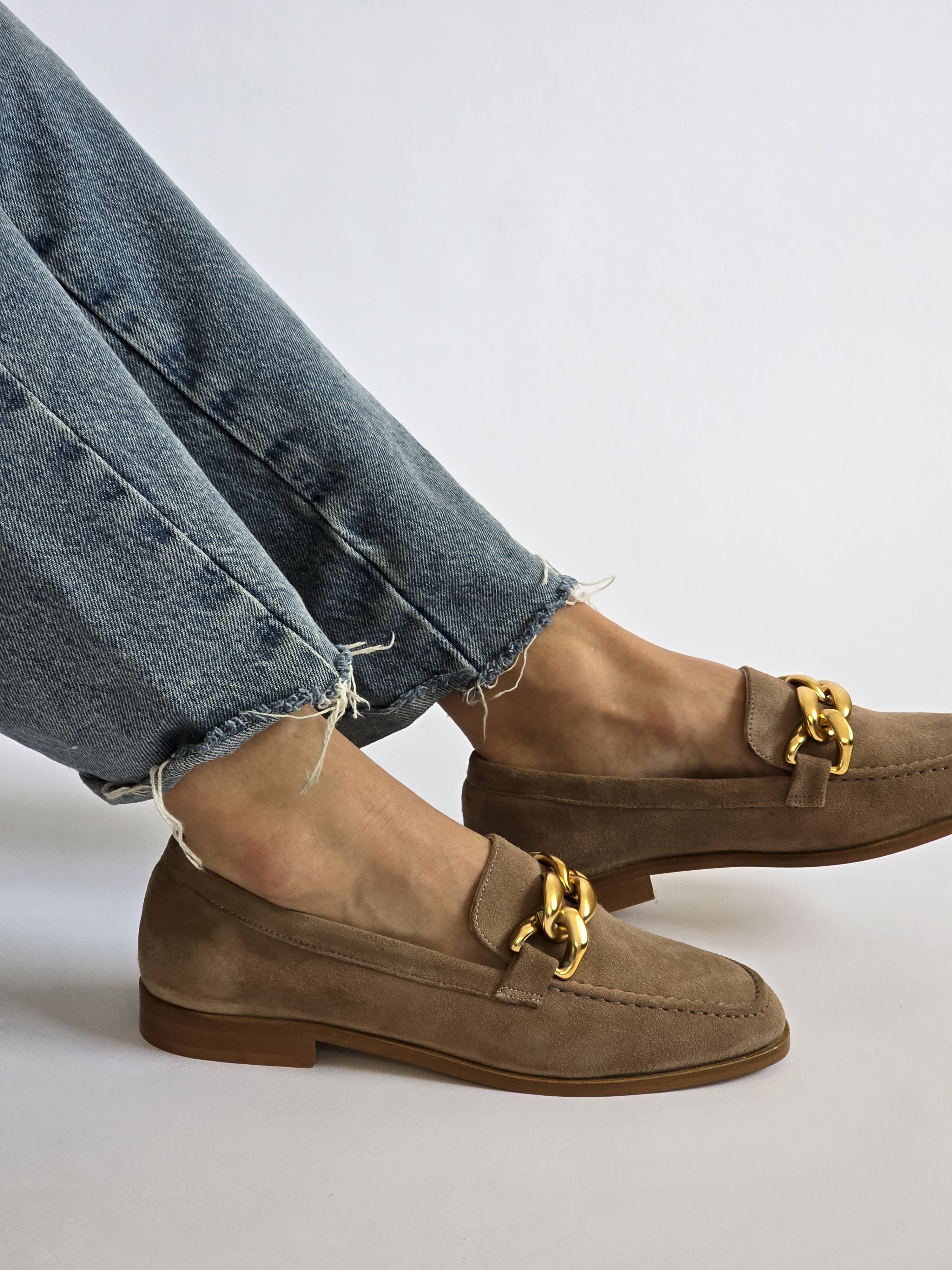 Philipa Suede Sand