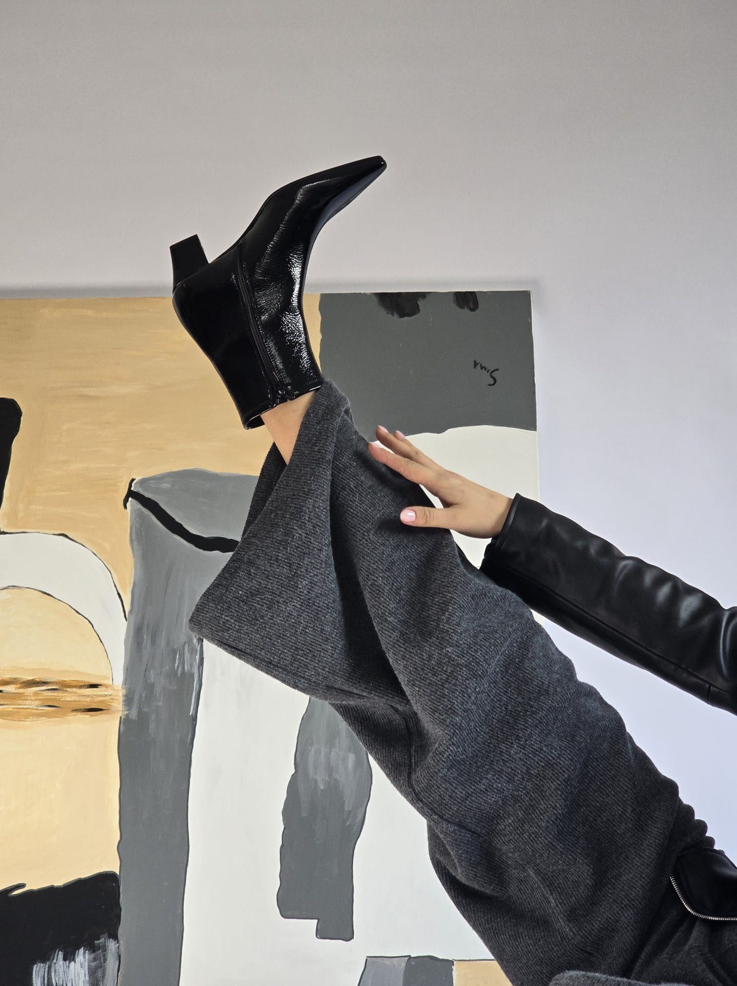 Studio - Alessia Patent Black