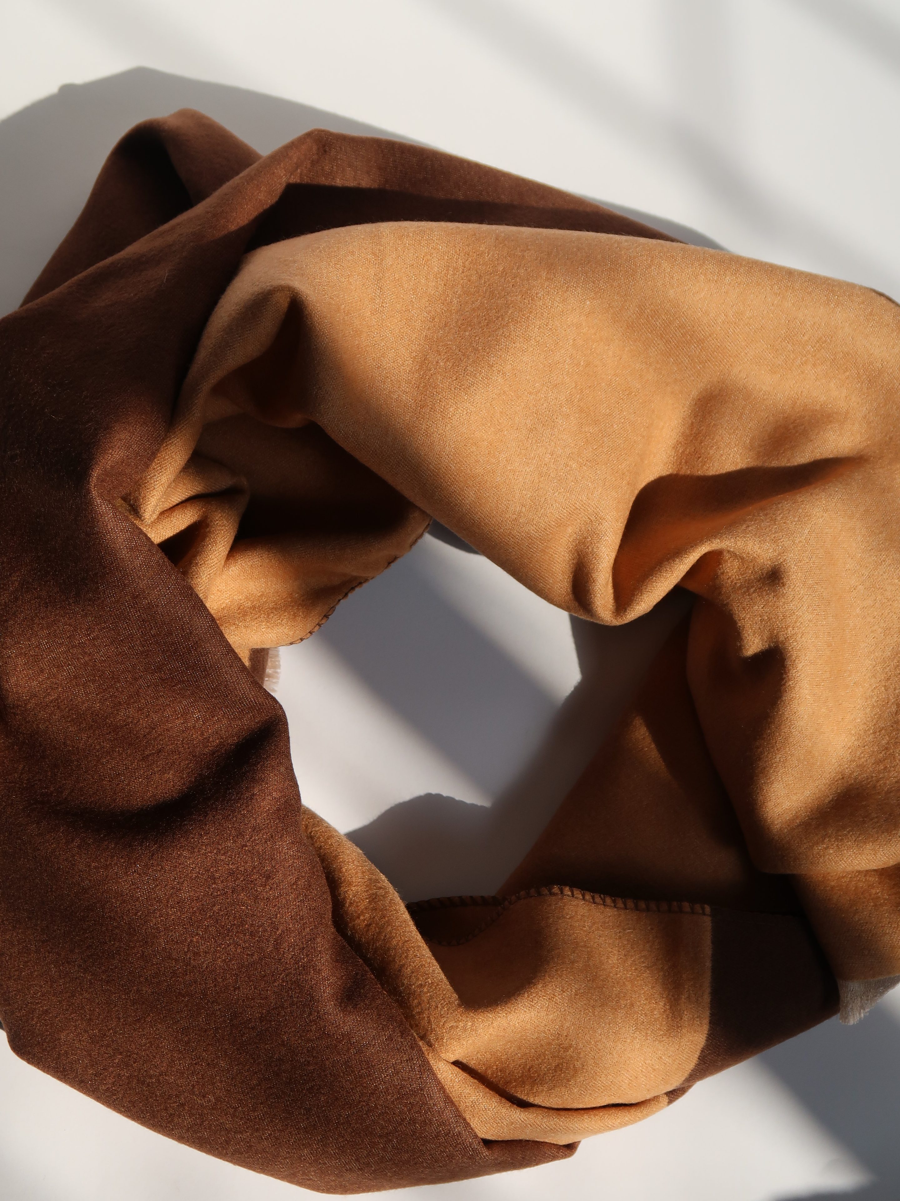 צעיף קאמל/חום