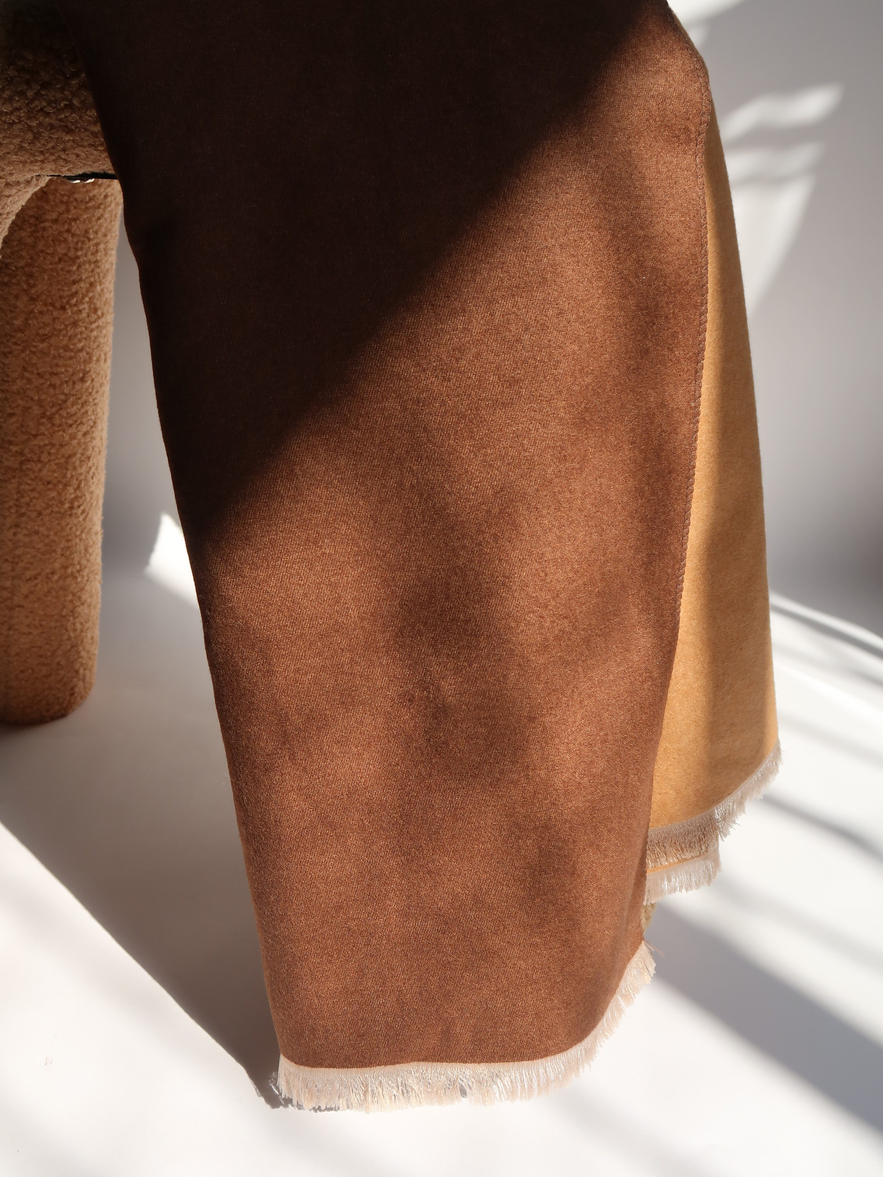 צעיף קאמל/חום