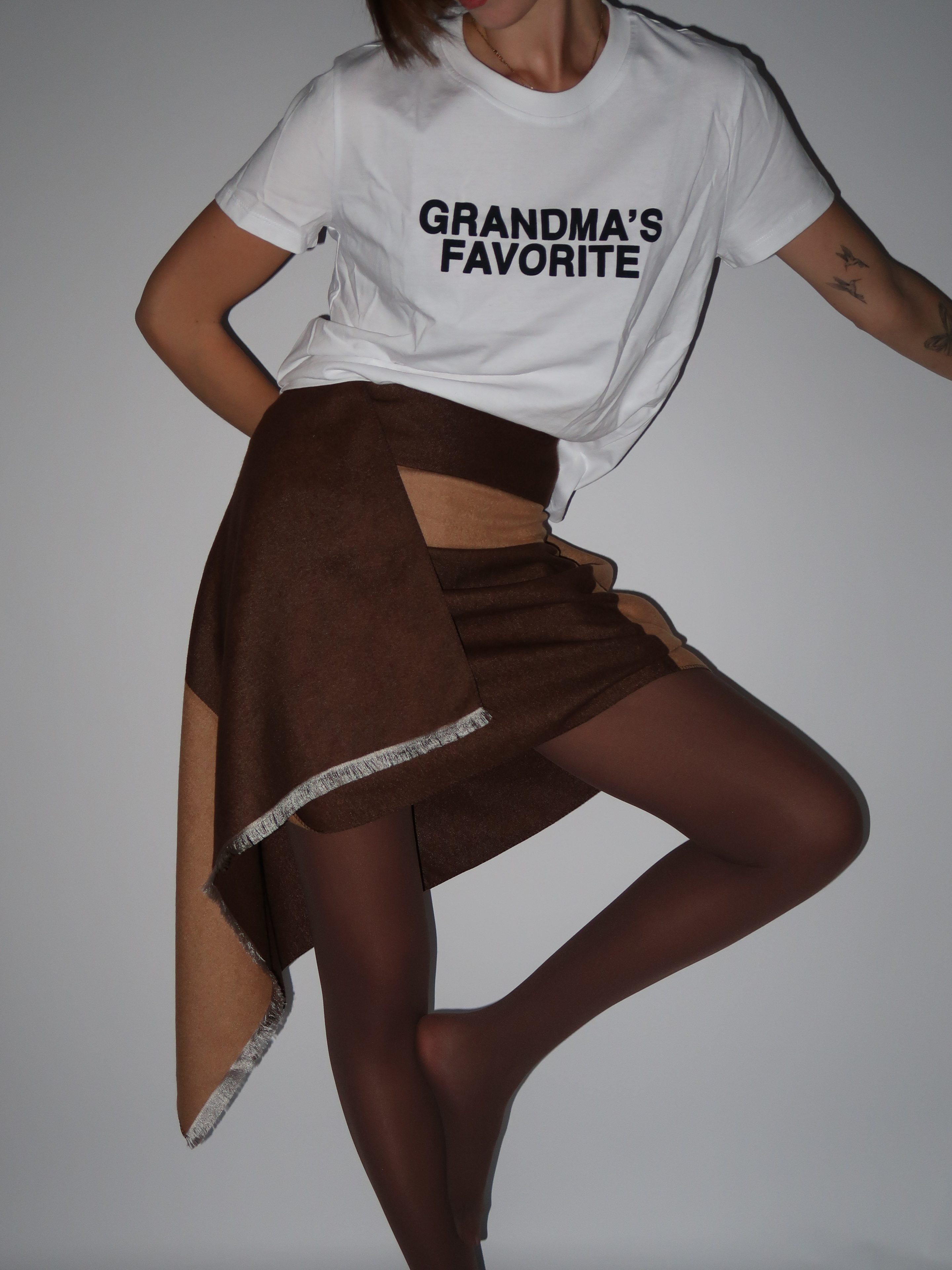 צעיף קאמל/חום