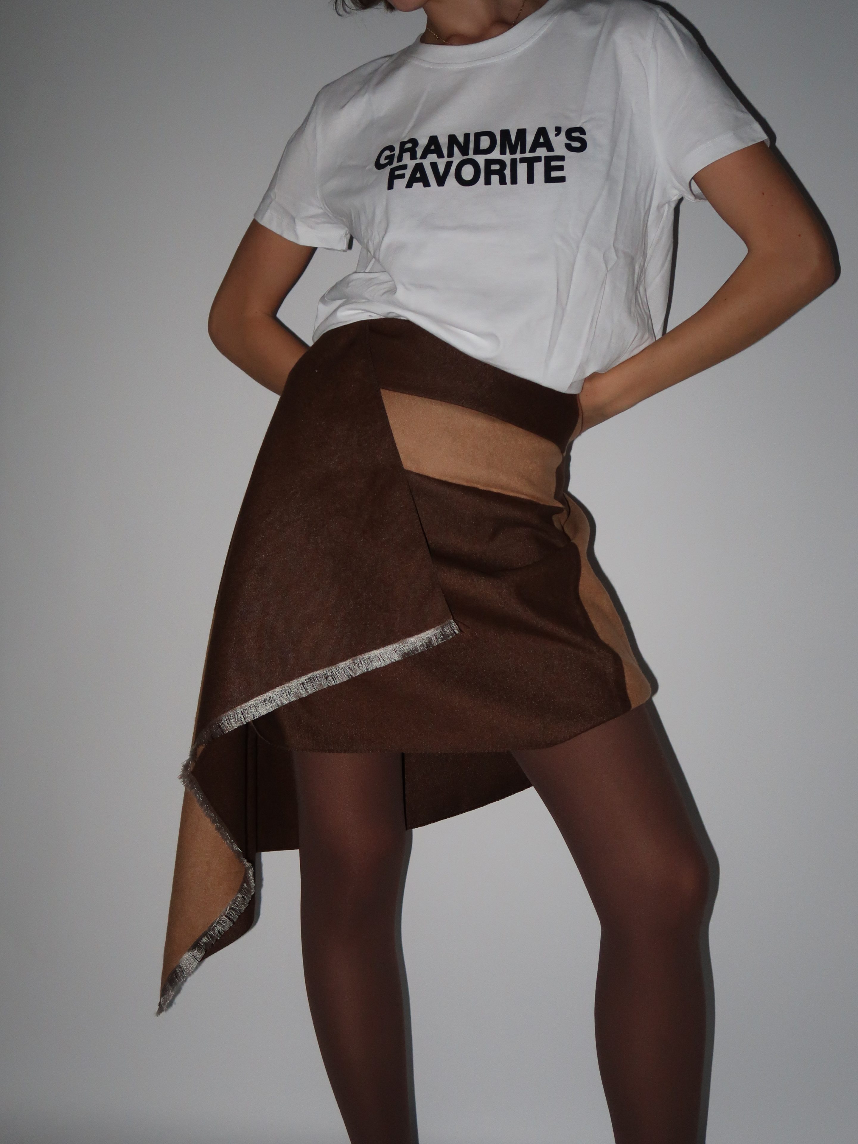 צעיף קאמל/חום