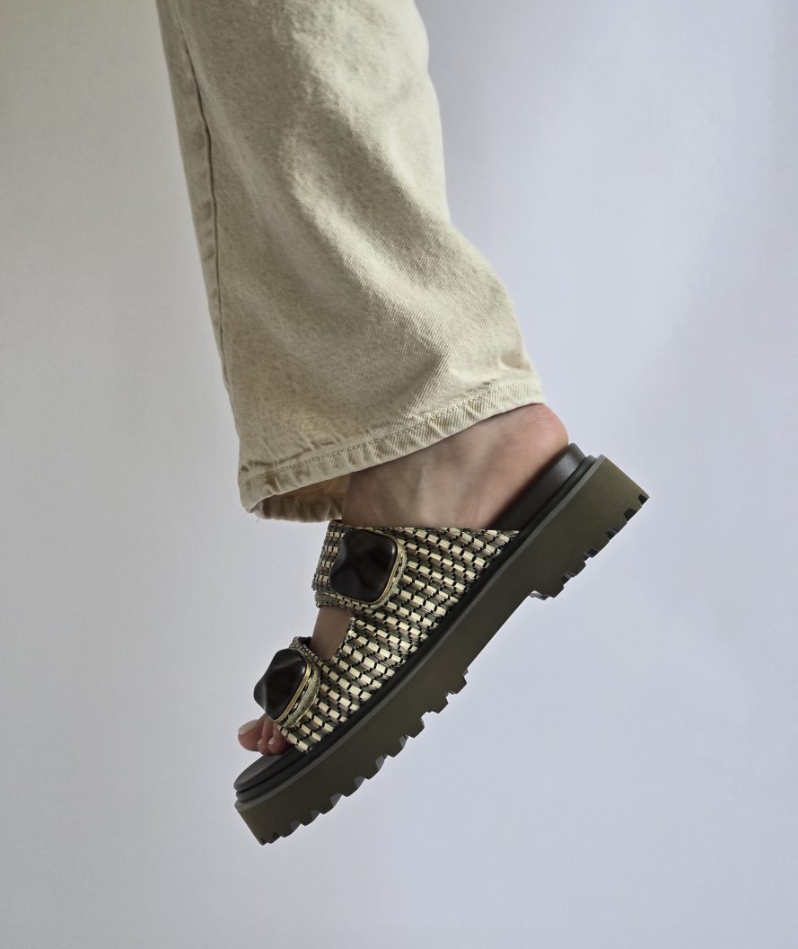 Exclusive - Brandy Multi Khaki