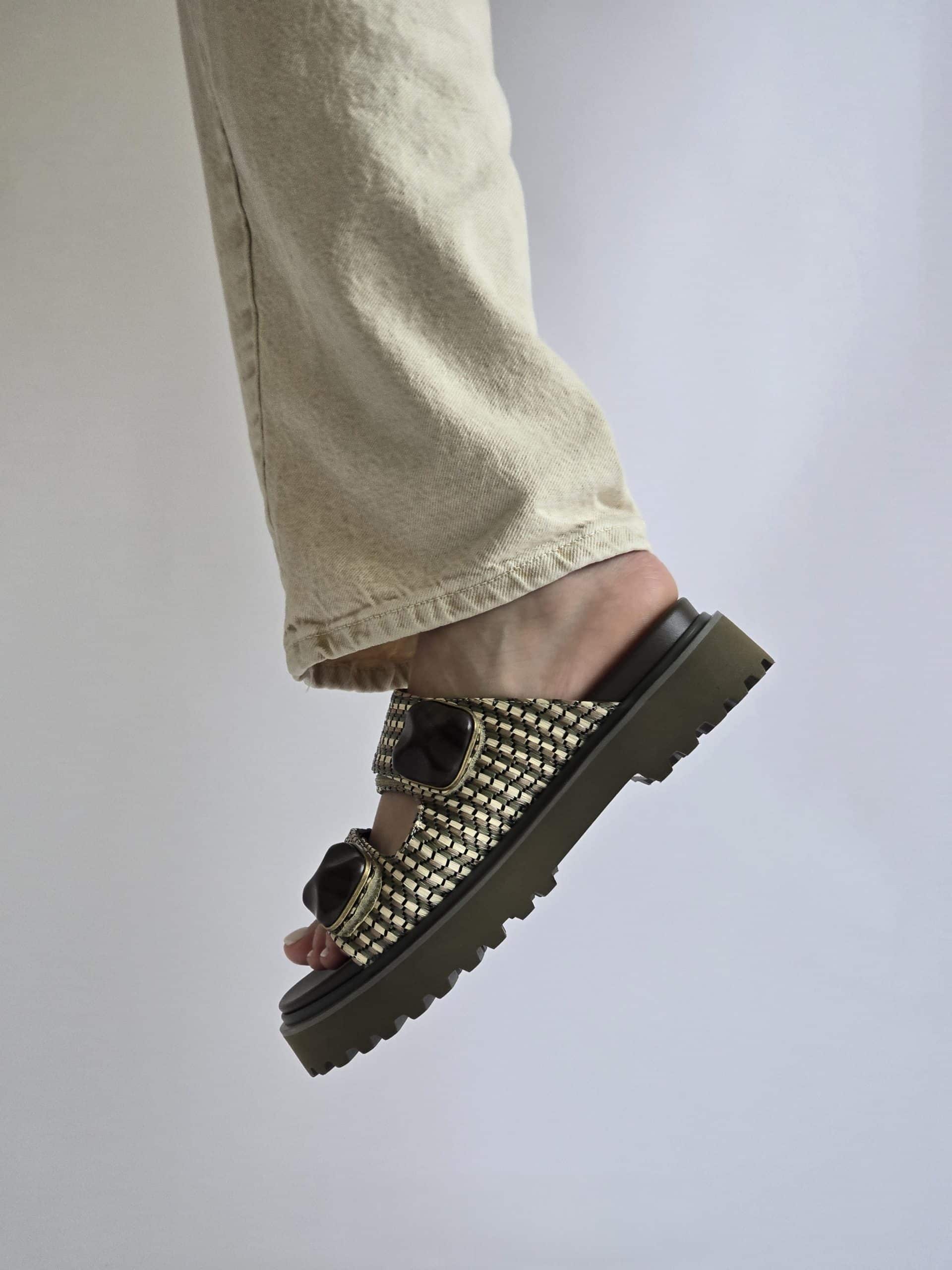 Exclusive - Brandy Multi Khaki
