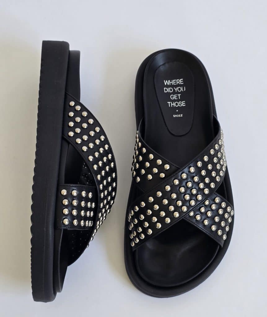 Audrey Black Studs
