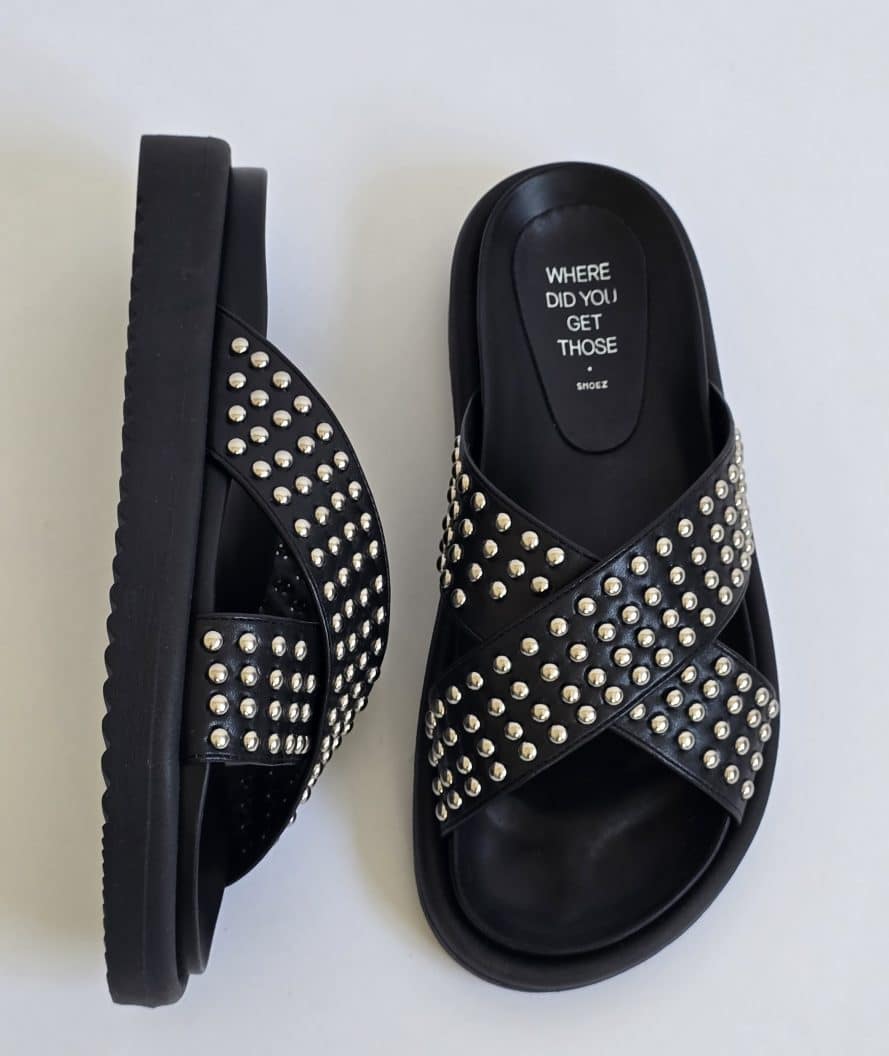Audrey Black Studs