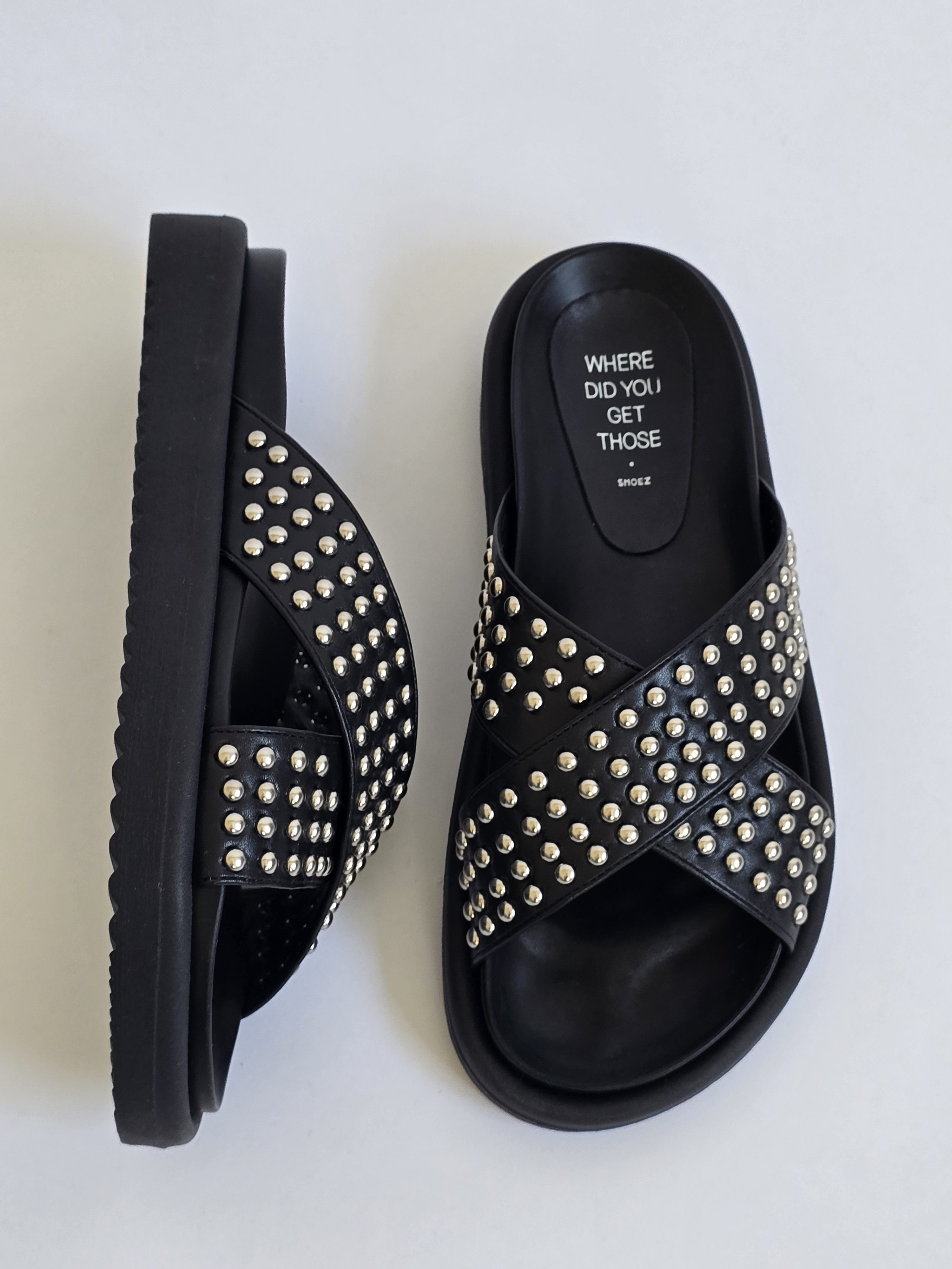 Audrey Black Studs