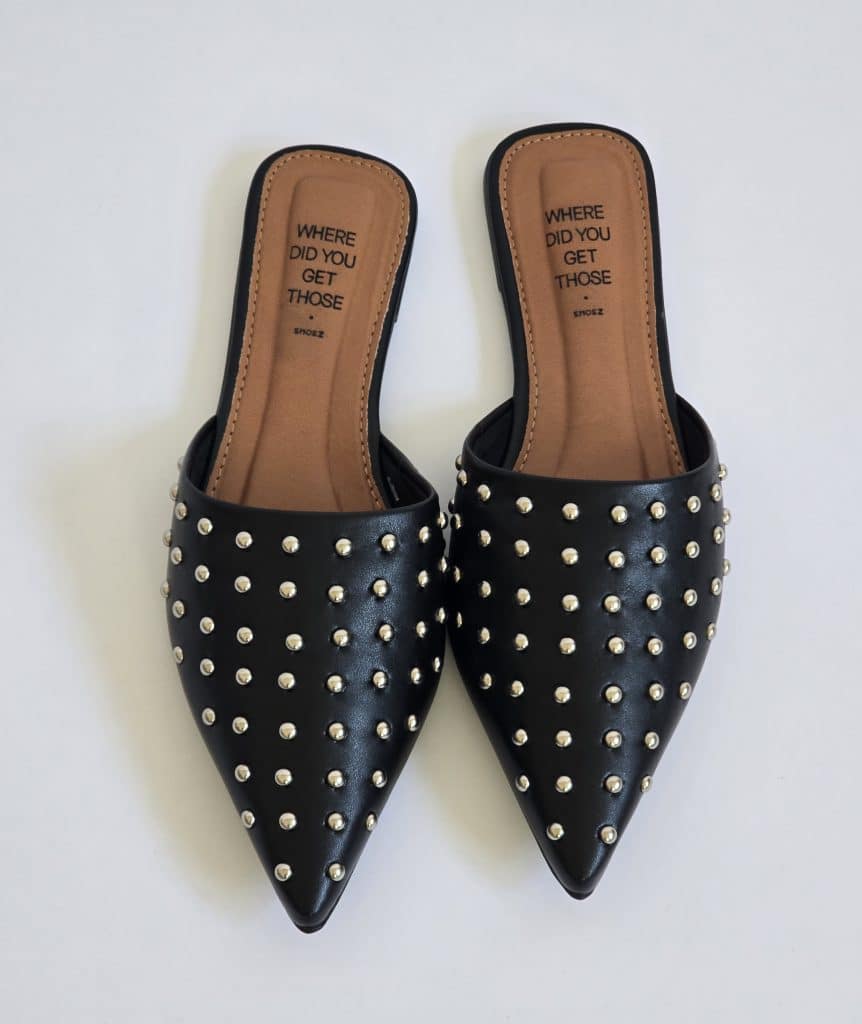 Zendaya Black Studs