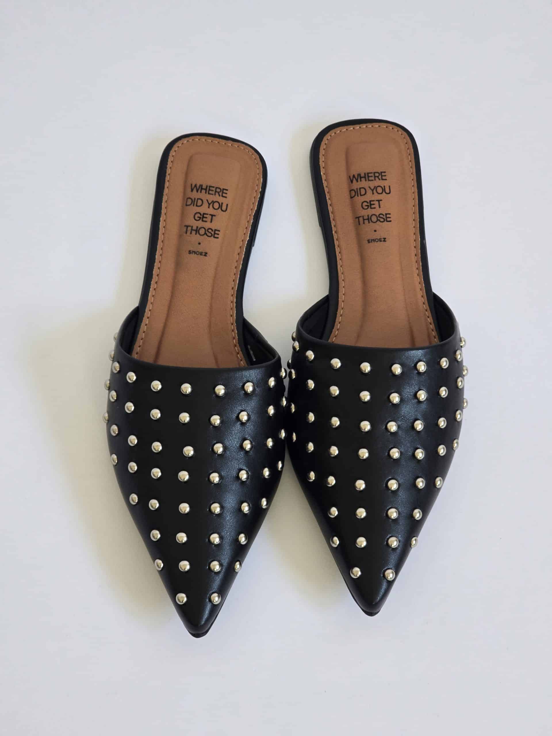 Zendaya Black Studs