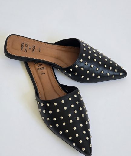 Zendaya Black Studs