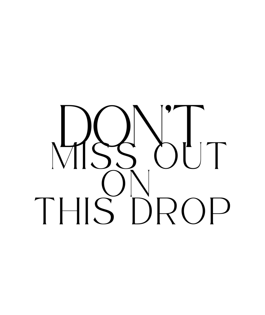 DONT MISS