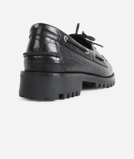 Cleo Black Croco