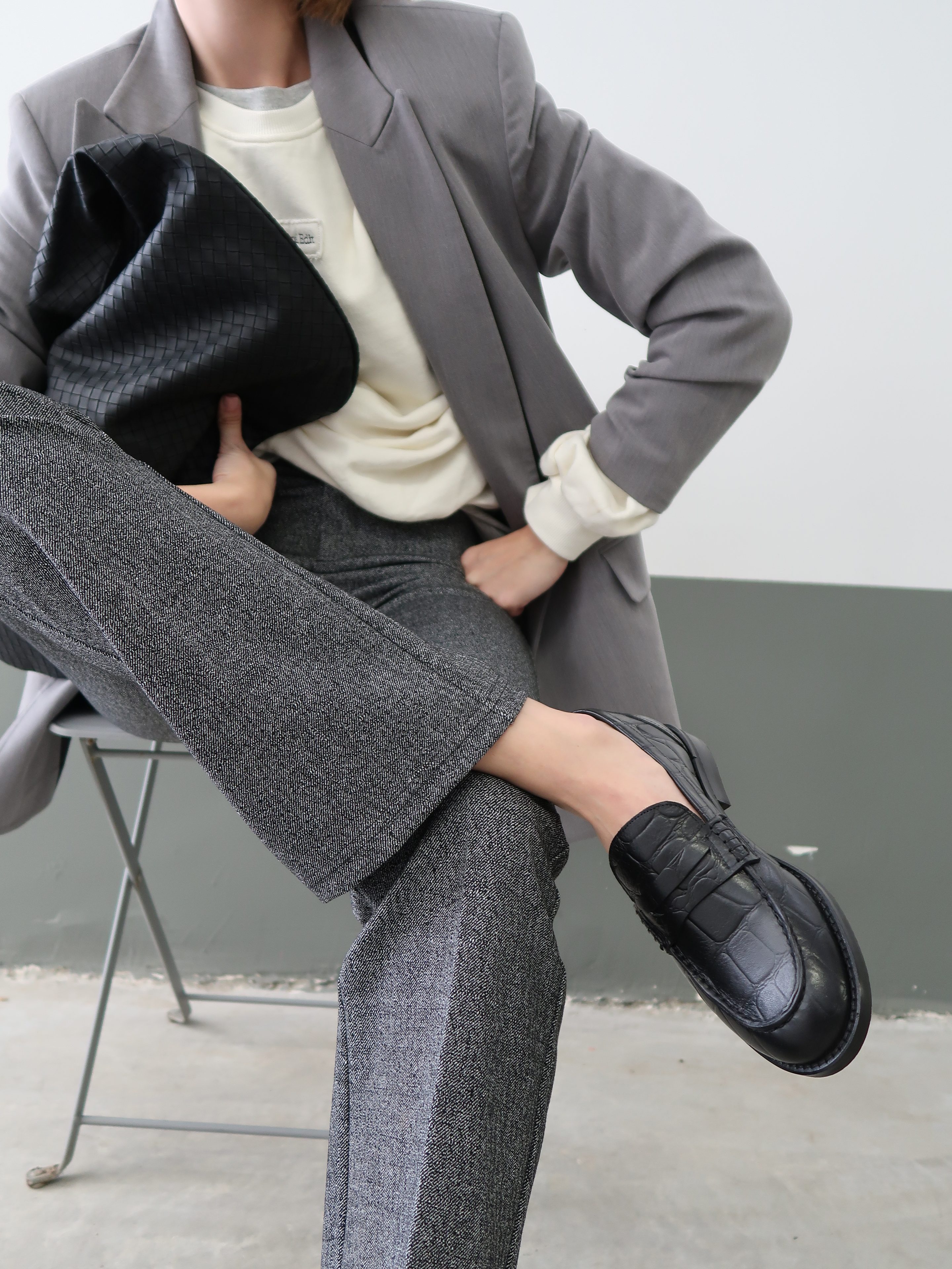 Nori Black Croco